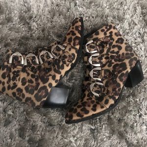 Leopard Boots